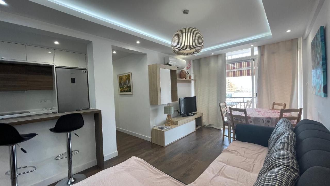 apartamento con vista al mar Benalmádena Esterno foto